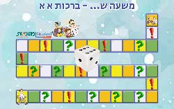 משחק מסלול מסכת ברכות פרק א משנה א'